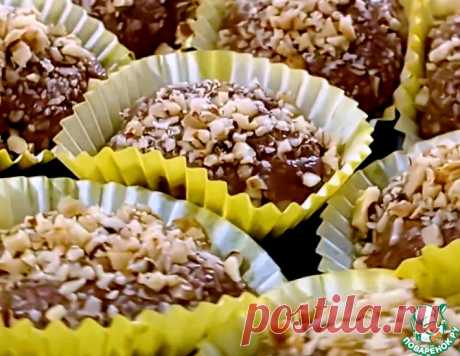 Шоколадные конфеты из сгущенки и печенья – кулинарный рецепт