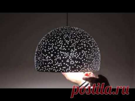 How I Make My Paper Mache Pendant Lights