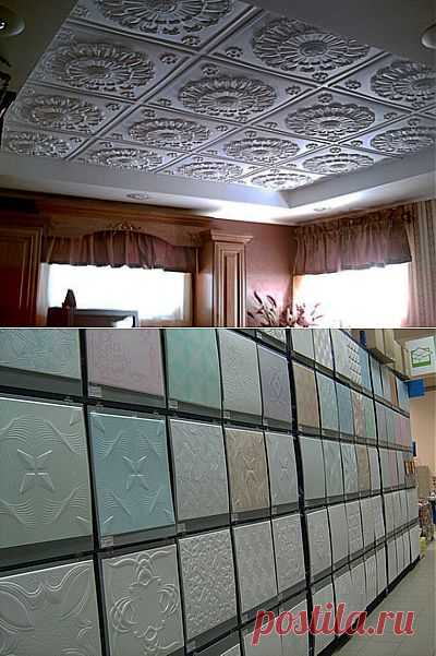 Как клеить плитку на потолок: инструкция и стильные варианты укладки потолочной плитки | ВСЁ ДЛЯ ДОМА