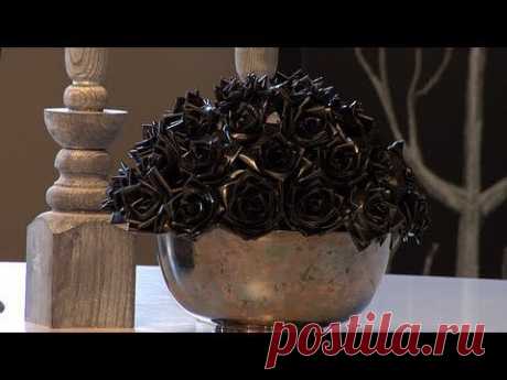 ▶ How to Make a Duct Tape Rose - YouTube