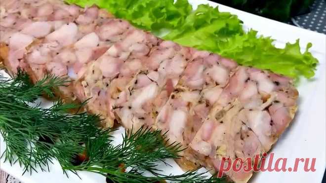 Делайте сразу 2 порции. Супер ВКУСНЯТИНА из Курицы! Лучшая ВЕТЧИНА!!!