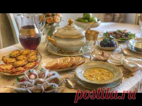 УЖИН 😍 клубника в шоколаде, салатик , очень вкусный и бюджетный суп , последние заготовки ИФТАР