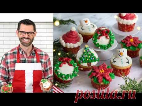 How to Make Christmas Cupcakes