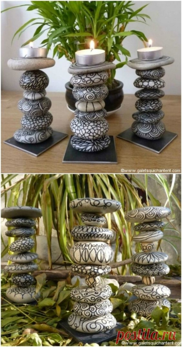 40 идей поделок из камушков — HandMade