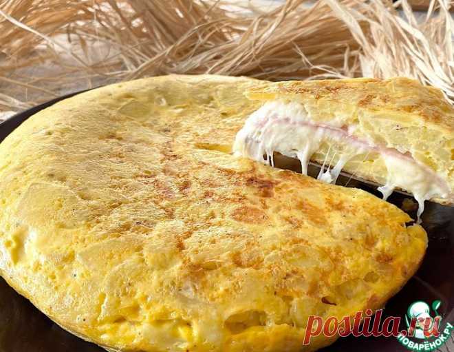 Испанский омлет с картофелем – кулинарный рецепт