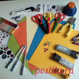 Инструменты и материалы для скрапбукинга