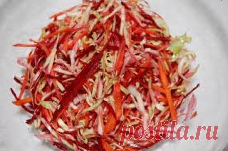 Салат "Метелка" для очищения кишечника и похудения за 2 дня без диеты!

Берете 1 среднюю свеклу, 1 морковь, 1 яблоко, 100 гр капусты, режете все тонкой соломкой перемешиваете и заправляете соком половины лимона.

Ешьте такой салат 3 раза в день 2 дня подряд и Вы очистите кишечник и организм от всего лишнего и похудеете до 2,5 кг за 2 дня.