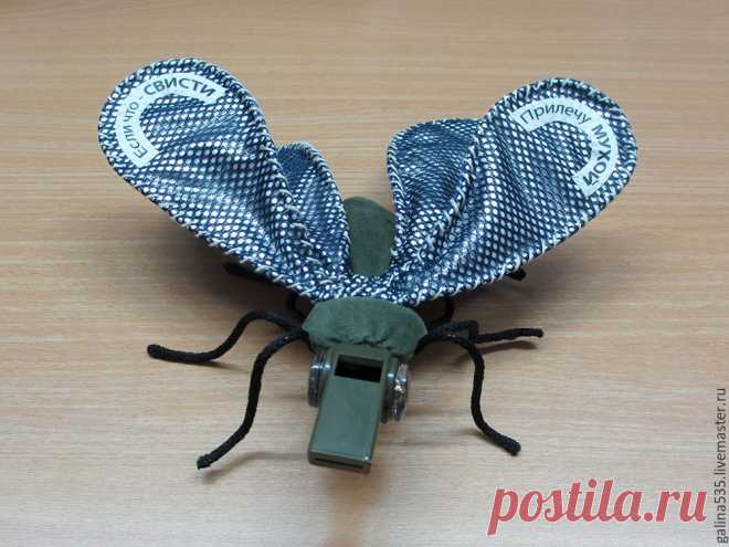 Шьем смешную муху в подарок - Ярмарка Мастеров - ручная работа, handmade