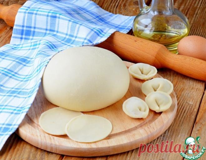 Тесто для пельменей с уксусом