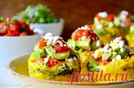 Healthy Breakfast Egg Muffins | Just a Taste