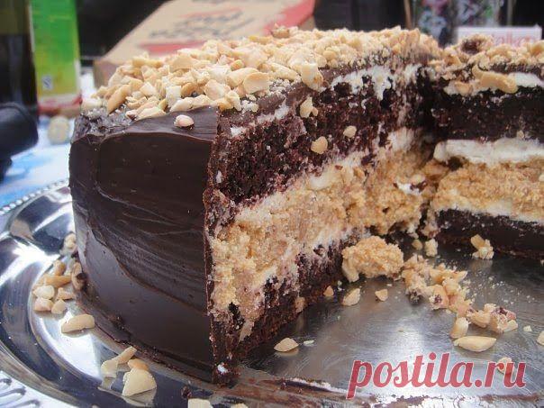Сникерс торт | Веб Рецепт