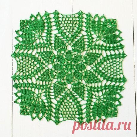 Салфетка крючком