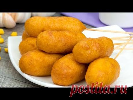 Быстрое решение! Корн-дог в кукурузном кляре - сколько не приготовь, всегда мало! | Appetitno.TV