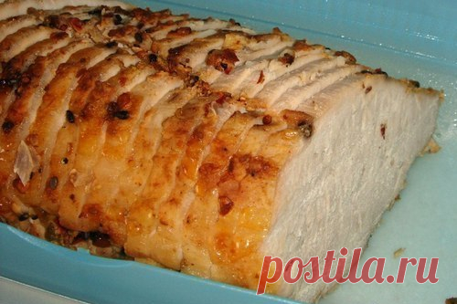 Свинина, запеченная с корицей