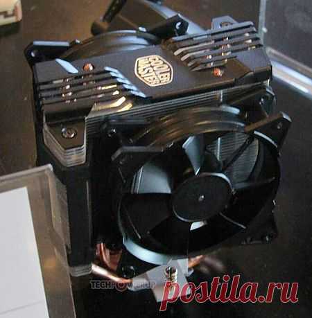 Новости Hardware - Фото процессорного кулера Cooler Master Hyper N520 II | Overclockers.ua