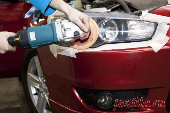 Паста для полировки фар: полировочная работа своими руками