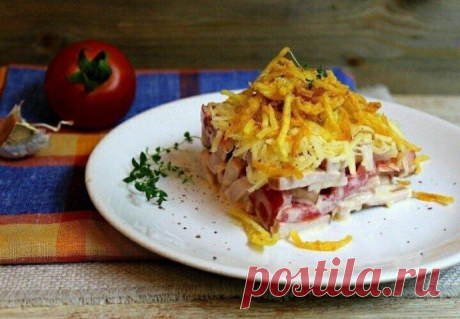 Салат "Блондинка"