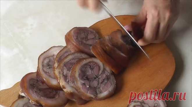 Ветчина из свиной рульки - супер вкуснятина за копейки!