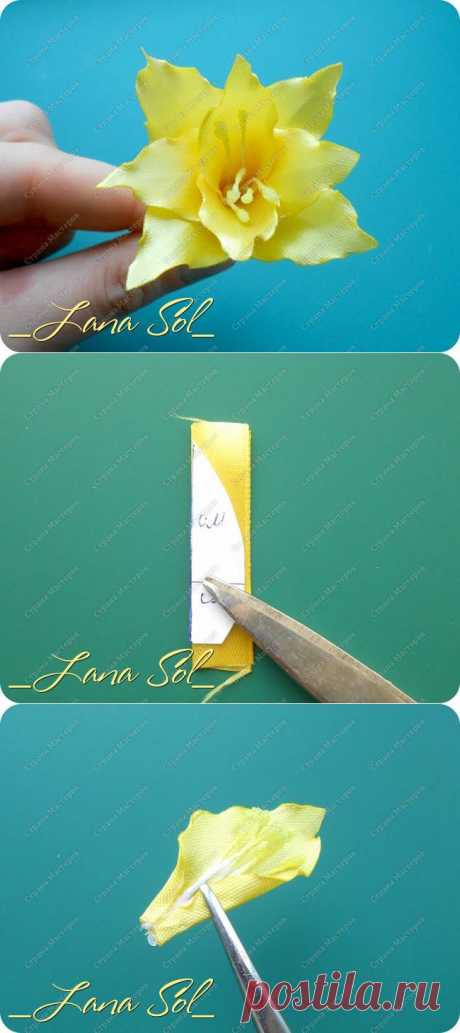 МК лилии для свадебных букетов и топиариев | Страна Мастеров