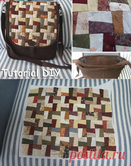 Quilt Patchwork Windmill Bag. Сумка Пэчворк ~