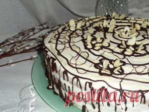 Шоколадно-миндальный торт!. Рецепт c фото, мы подскажем, как приготовить!