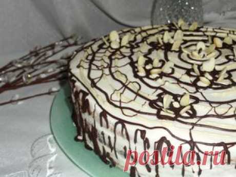 Шоколадно-миндальный торт!. Рецепт c фото, мы подскажем, как приготовить!