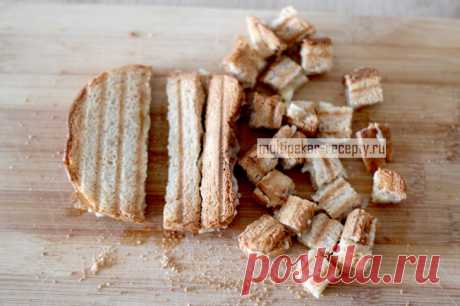Сырные сухарики в мультипекаре Редмонд