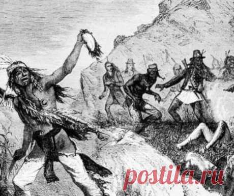 Жестокость краснокожих : кто на самом деле «научил» индейцев снимать скальпы