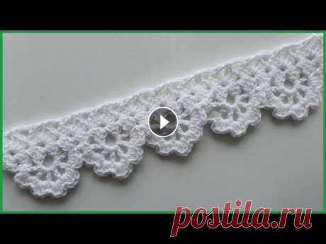 Ленточное кружево. Вязание крючком / Ribbon lace crochet Ленточное кружево. Вязание крючком / Ribbon lace crochet Рада приветствовать вас на своем канале. В данном видео мы с вами свяжем один из вариантов ле...