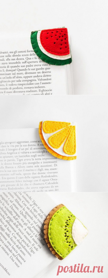 Креативные закладки для книг
