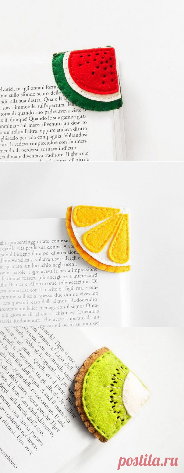 Креативные закладки для книг