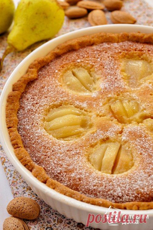 Пирог с грушами и миндальным кремом (франжипаном) - пошаговый рецепт с фото на Готовим дома