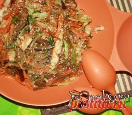 Джинга-салат в восточном стиле фото рецепт приготовления