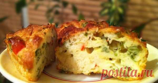 Маффины из кабачков.