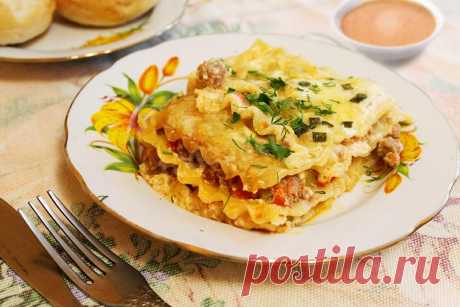 Классическая лазанья болоньезе рецепт с фото - 1000.menu