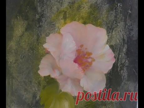 The Beauty of Oil Painting, Mini Delights Youtube shows, Episode 1 "Poppy"