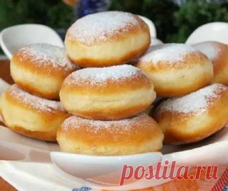 «Нежнейшие» пончики к семейному чаепитию - Вкусные рецепты - медиаплатформа МирТесен