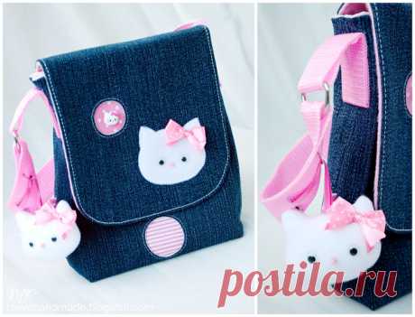 ART OF SEAMS: Опять HELLO KITTY сумка-планшет + выкройка