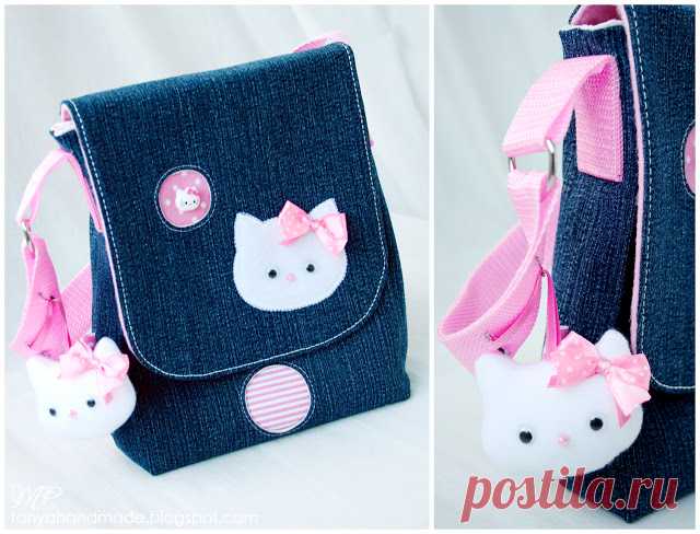 ART OF SEAMS: Опять HELLO KITTY сумка-планшет + выкройка