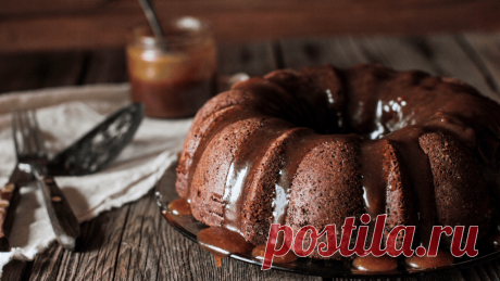 Шоколадный кекс с глазурью - пошаговый рецепт - Дом Десертов