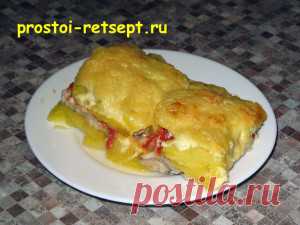 Рыба с картошкой в духовке | ГОТОВИТЬ ПРОСТО!