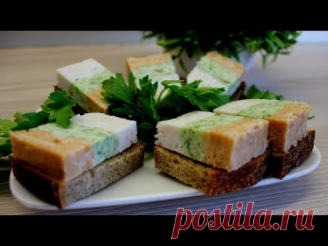 Закуска из сала Праздничная