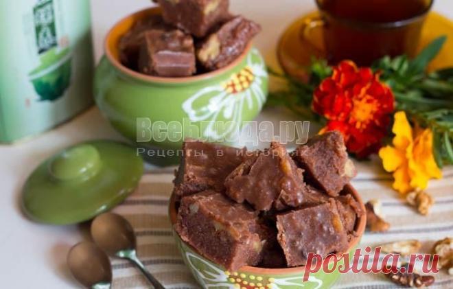 Шоколадный щербет с орешками в домашних условиях - рецепт с пошаговыми фото | Все Блюда