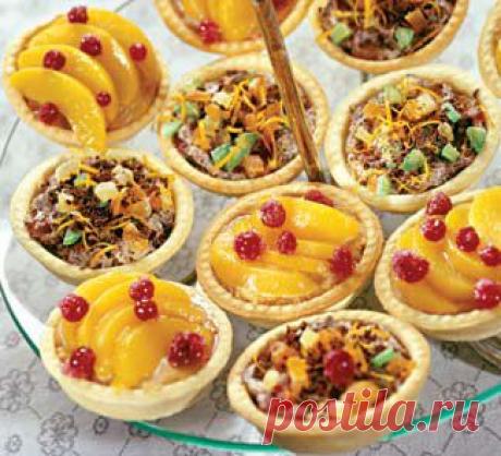 Корзиночки со сладкой начинкой, десерт. Пошаговый рецепт с фото на Gastronom.ru