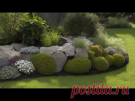 A few concrete examples of the design of garden areas. Ідеї для дизайну садових ділянок