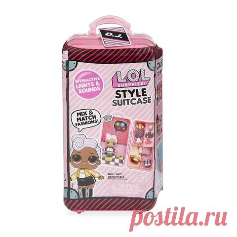 Купить Style Suitcase - Чемодан Стилиста Диджей LOL Surprise в Москве