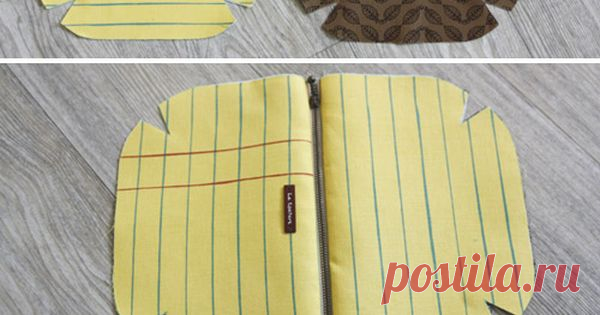 Cosmetic Pouch Bag Tutorial