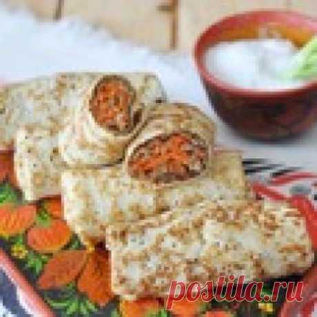 Закусочные блины от невестки Кулинарный рецепт