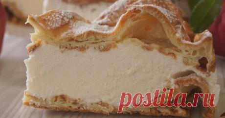 Сливочный пирог «Карпатка» — начинки в 3 раза больше, чем теста