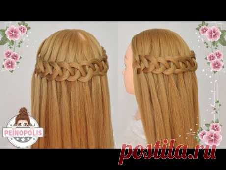 Peinados Semirecogidos Fáciles y Rápidos con Trenza Nudos
